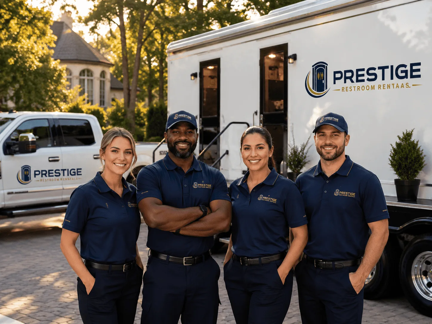 Trusted Luxury Portable Restrooms company in Hawks, MI
